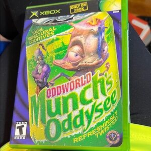 Odd world munch's oddysee xbox game